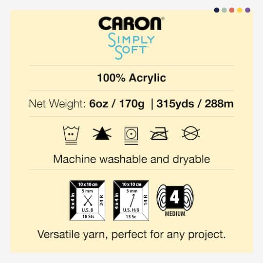 3 Pack Caron® Simply Soft™ Yarn